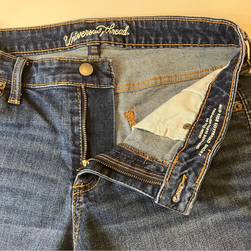 Universal Thread | Blue Denim Cuffed Shorts - image 5